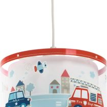 Dalber Hanging lamp Police, Blue, Red, White