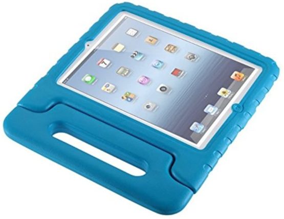Aken Kids Light Weight Shock Proof Handle Case for iPad Mini 1/ Mini 2 / Mini 3 (Blue) - Image 4