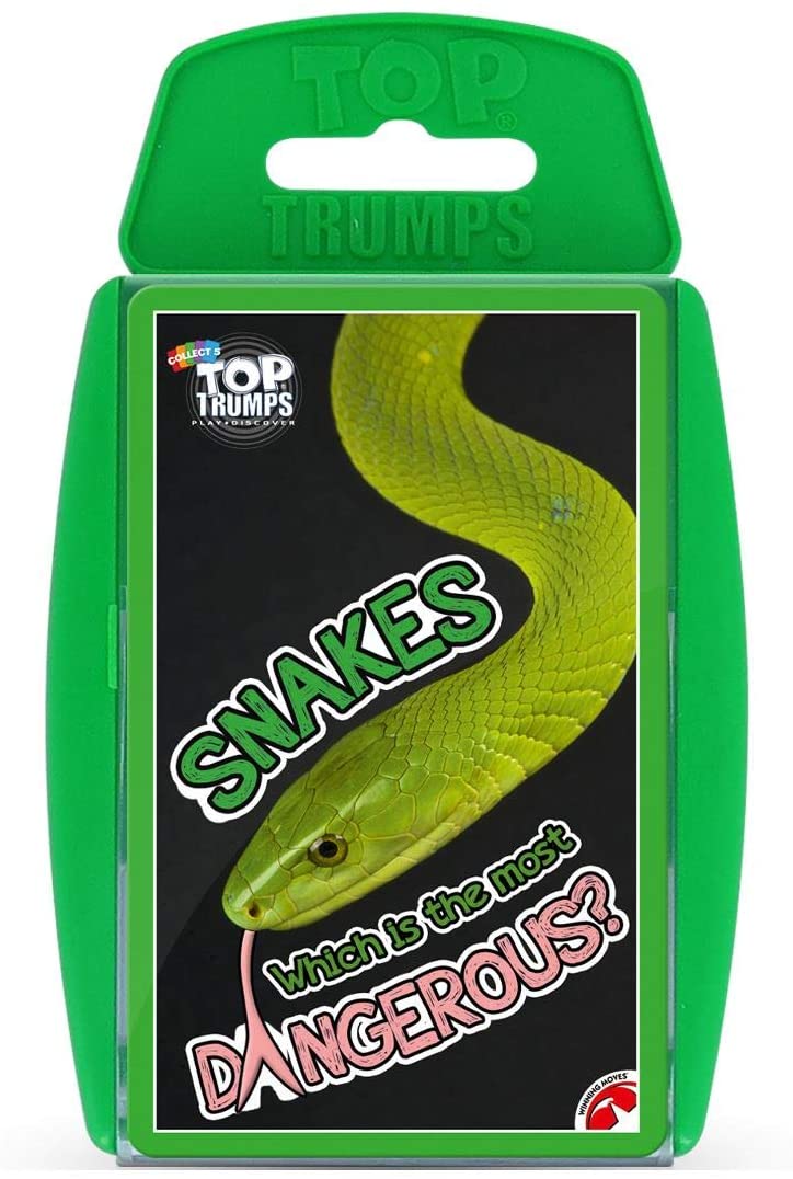 Top Trumps - Snakes - Classics, Multicolor