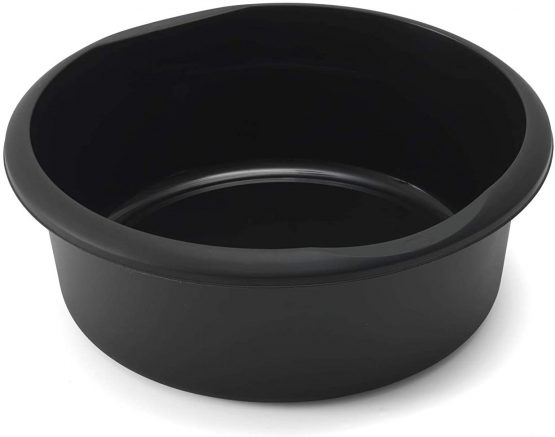 Addis 518080 Round Washing Up Bowl, Black, 7.7 LTR