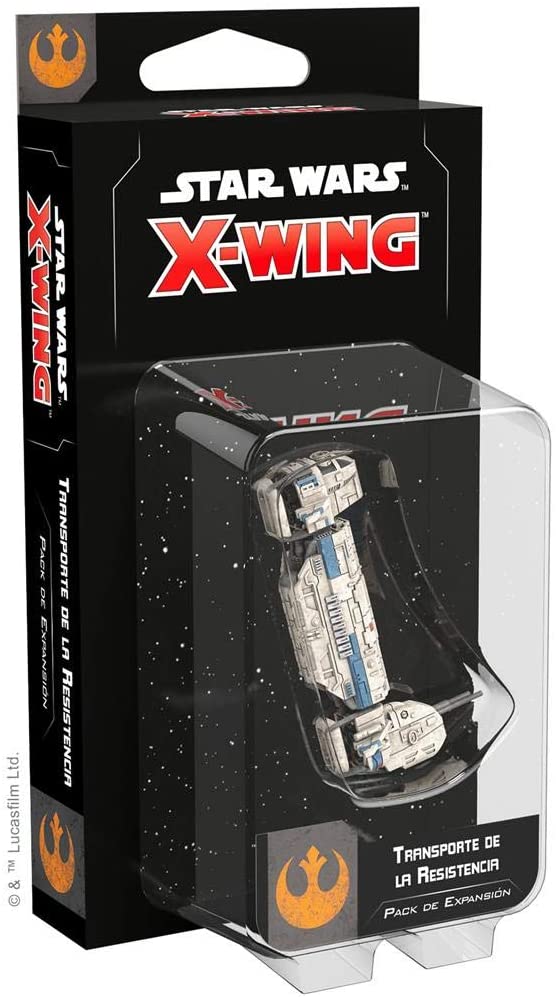 Fantasy Flight Games- SW X-Wing 2.0 - Transport Resistance, Colour (SWZ45ES), 9.1 cm x 18 cm x 7 cm
