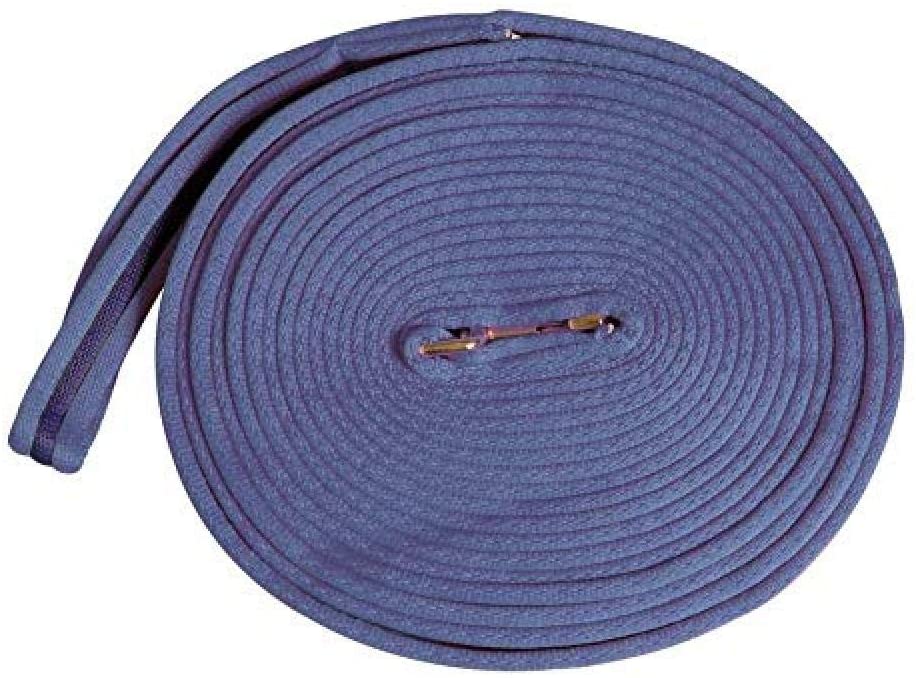 Kincade Two Tone Lunge Line with Circle Markers, Black/Grey, 11m - Image 2