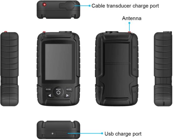 LUCKY Fish Finder Wired & Wireless Portable for all fishing types - Image 2