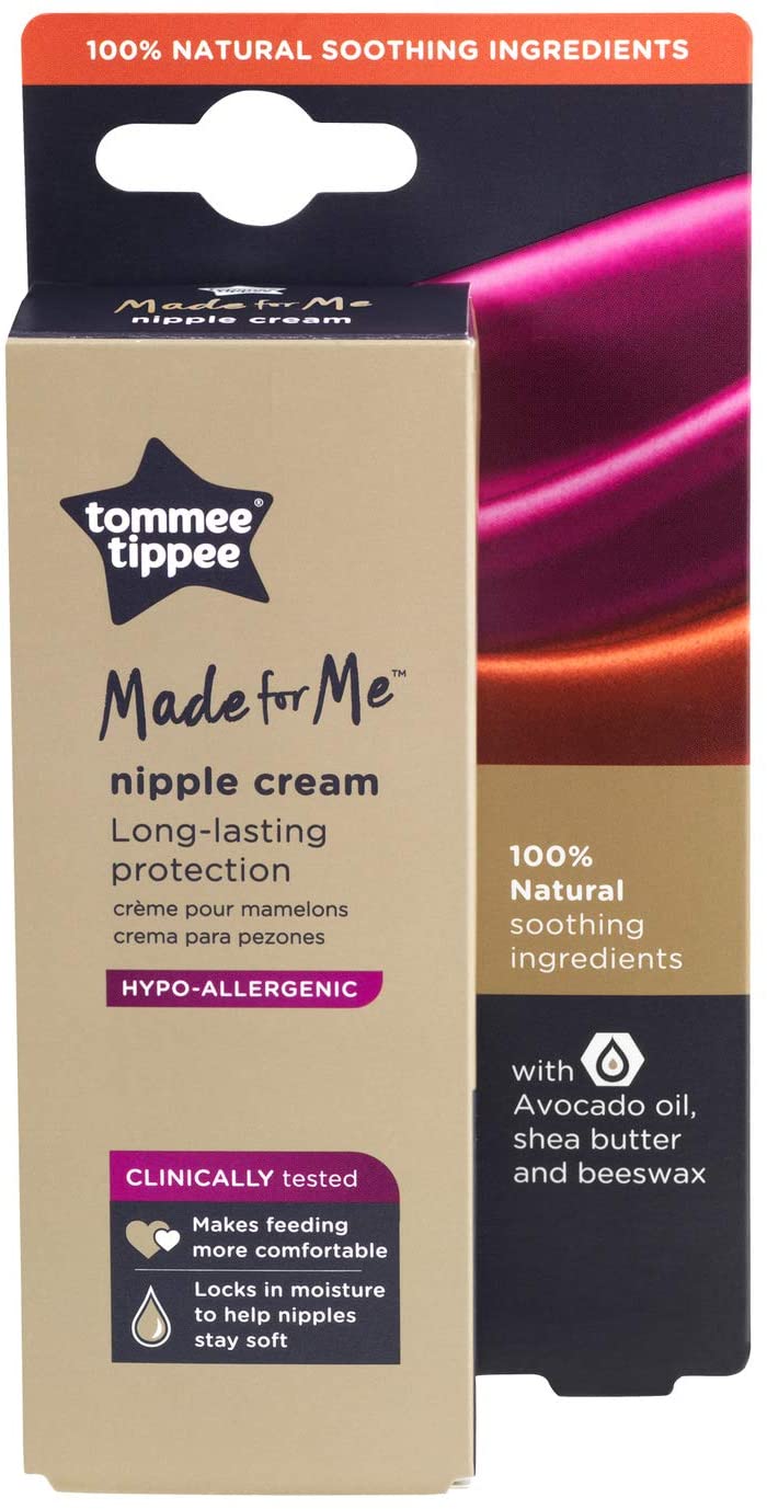 Tommee Tippee Made for Me Nipple Cream, 100% Natural, Hypoallergenic and Scent-Free, 40ml - Image 2
