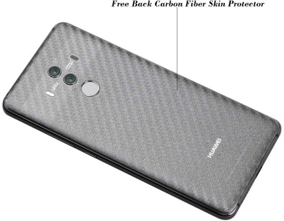 Flos [2PCS Pack] Huawei Mate 10 Pro Screen Protector,**Bubble Free Installation Applicator Tempered Glass Screen Protector [Anti-Fingerprint] For Huawei Mate 10 Pro-Transparent - Image 3
