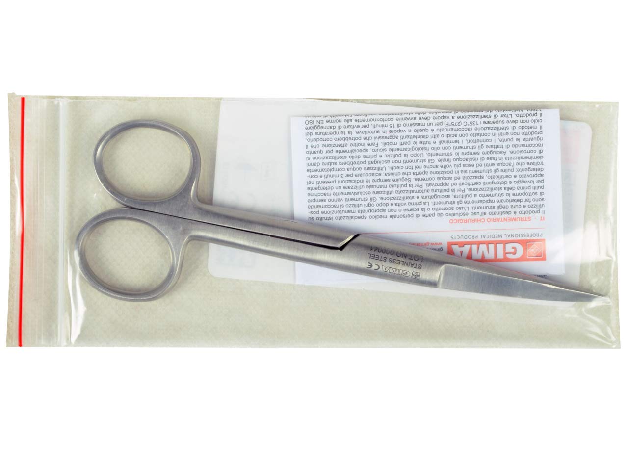 GIMA 26896 Scissors, Curved, Sharp, 11.5 cm - Image 2