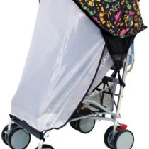 Dreambaby StrollerBuddy Extenda-Shade Baby Sun Shield - with Insect Netting & UPF 50+ UV Protection -Animal Print Design - Model F284