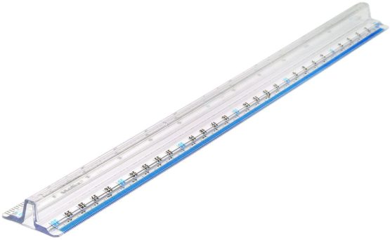 Helix 12 inch 30cm Finger Grip Ruler - Image 2