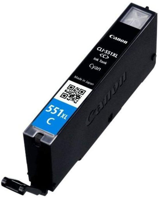 Canon Cli-551xl High Capacity Ink Cartridge - Blue