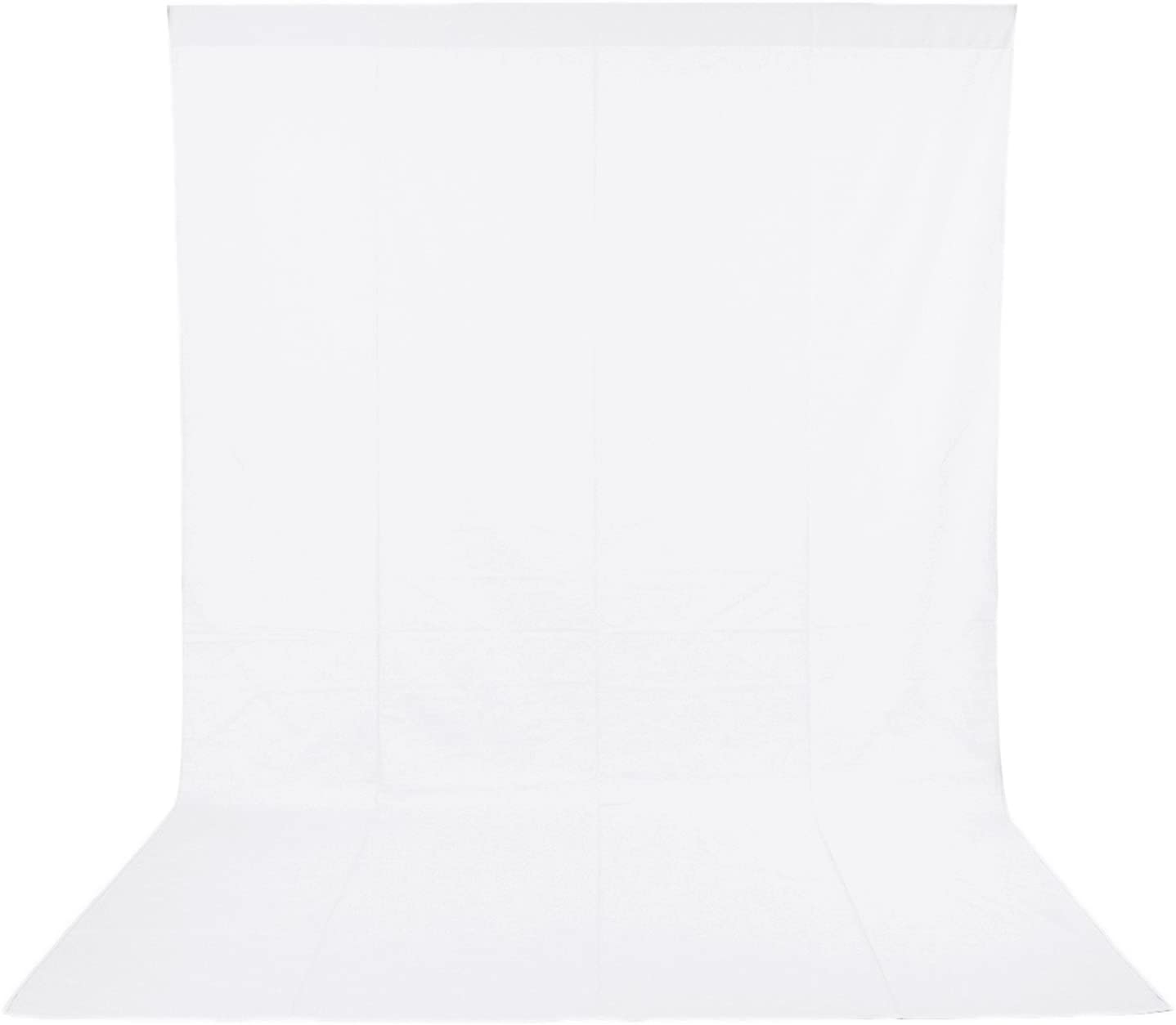 Neewer® 6 x 9FT / 1.8 x 2.8M PRO Photo Studio 100% Pure Muslin Collapsible Backdrop Background for Photography,Video and Television (Background Only-No frame)