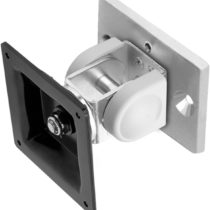 Newstar FPMA-DTBW100 Tilt & Turn Monitor Mount for use with FPMA-DTB100/FPMA-DTB200/FPMA-WTB100 Toolbars - for single 10-30" Screen - Silver