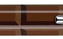 Caran Dache Ballpoint Pen, chocolate with Goliath blue medium cartridge