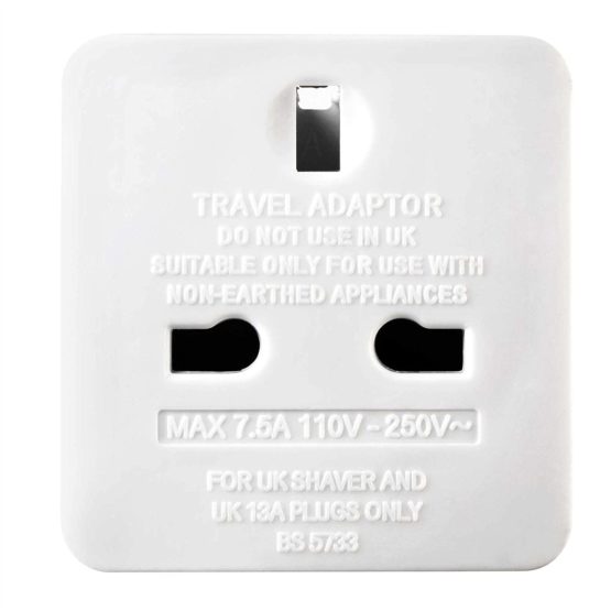 Masterplug Twin Pack UK to USA, China, Canada, Japan, Australia, New Zealand Electrical Travel Adapter - Image 3