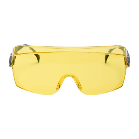 3M Safety Overspectacles, Anti-Scratch, Amber Lens, 2802