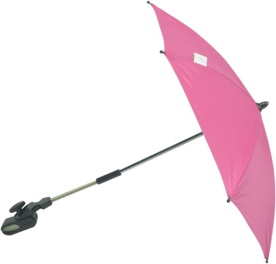 For-Your-little-One Parasol Suited with Hartan Zwillingswagen ZX II, Hot Pink - Image 3
