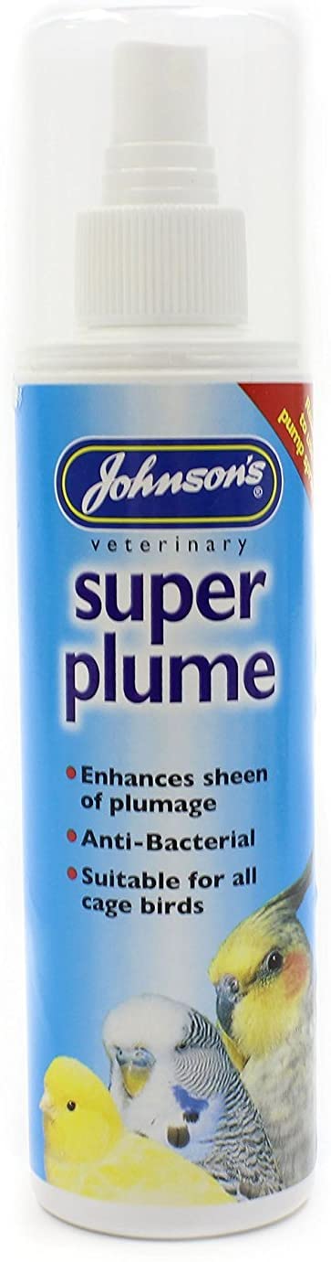 Johnsons Vet Super Plume Spray, 150 ml, White, 150 ml (Pack of 1)