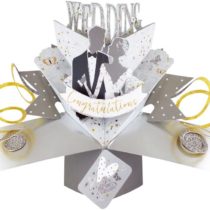 Second Nature Pop Ups Second Nature Wedding Pop Up Greeting Card - POP163 POP163A
