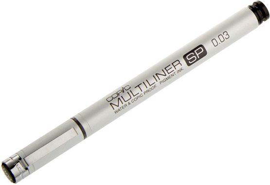 Copic Multiliner SP-0.03mm, Black, 0.03 mm - Image 2
