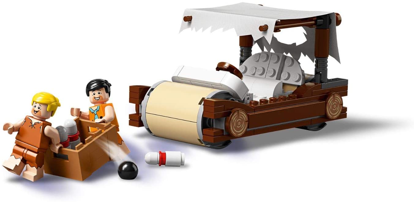 LEGO 21316 Ideas The Flintstones Home and Footmobile Collectible Building Set, Multicolor - Image 2