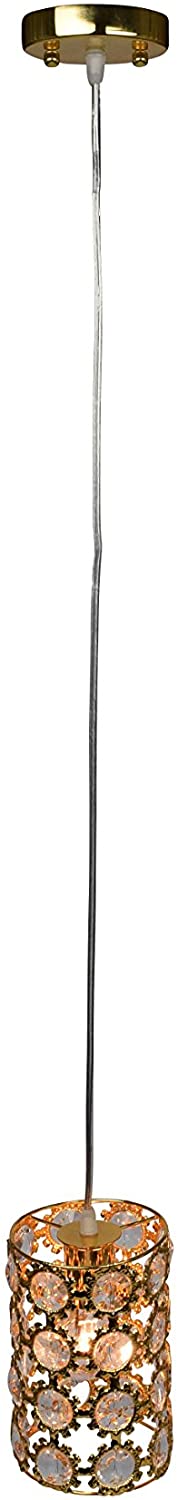 Jens Stolte Leuchten Anna Pendant Light Metal E27 40 W Gold Transparent 130 x 130 x 1000 cm - Image 3