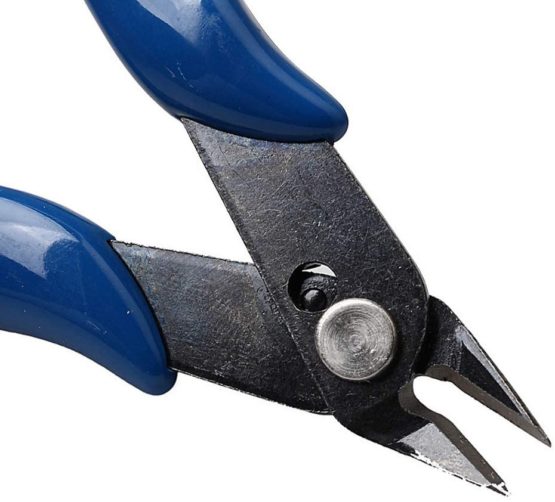 nuosen Wire Cutter, Craft Wire Precision Electrical Cable Cutter Cutting Plier Side Snips Flush Cutter Diagonal Pliers Cutting Pliers Tool for Coil Making, Home DIY Jewelry - Image 4