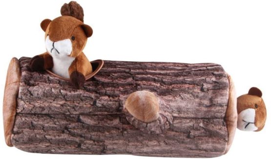 IFOYO Squeak Dog Toys, Large Durable Squirrel Hide and Seek Puzzle Plush Dog Toys for Medium/Small Dogs, Pets, Halloween Christmas Dog Toy - Image 3