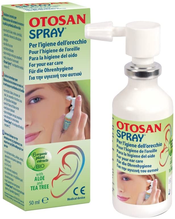 Otosan Ear 50ml Spray, White, 50 ml (Pack of 1)