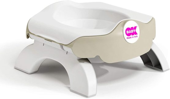 OK Baby N39052035X Roady Potty, Travel Potty Toilet Seat – Grey