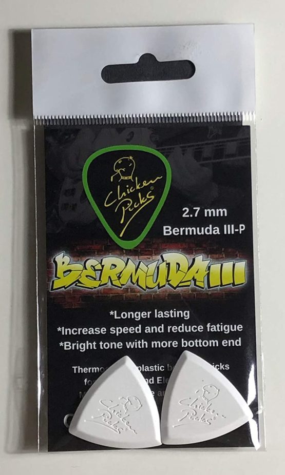 ChickenPicks guitar picks 2 x ChickenPicks Bermuda IIIP 2.7 mm guitar picks
