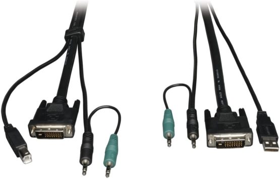 Tripp Lite Cable Kit for Secure KVM Switches B002-DUA2 / B002-DUA4, 4.57 m (P759-015)