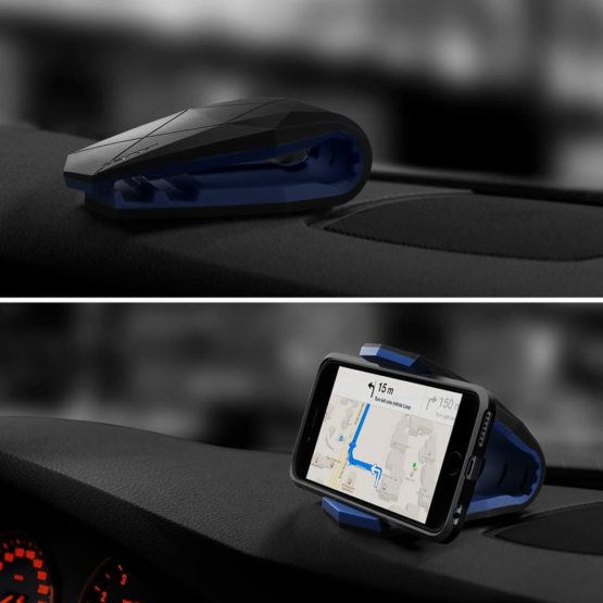 Spigen KUEL [S40] (Stealth), Dashboard Car Phone Holder, Dual-Angle Function One Touch Easy Application (SGP11359) - Image 2