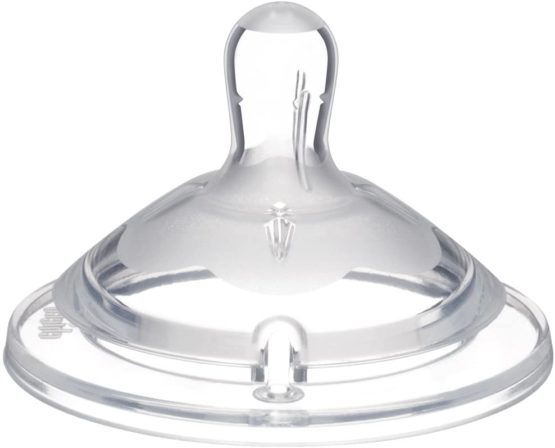 Chicco Step Up Silicone Teat from 6 Months, Quick Suction Flow, 2 Pieces - Image 2