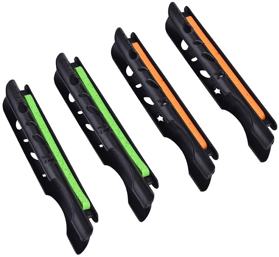 Dilwe Fishing Line Holder, 40 Pcs Portable Durable Bobbin Winder for Fishing Rods 19-22.5mm with Sponge Padding Secure Non-Slip Clip - Image 2