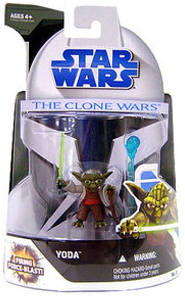 Star Wars The Clone Wars Yoda Action Figure, Green