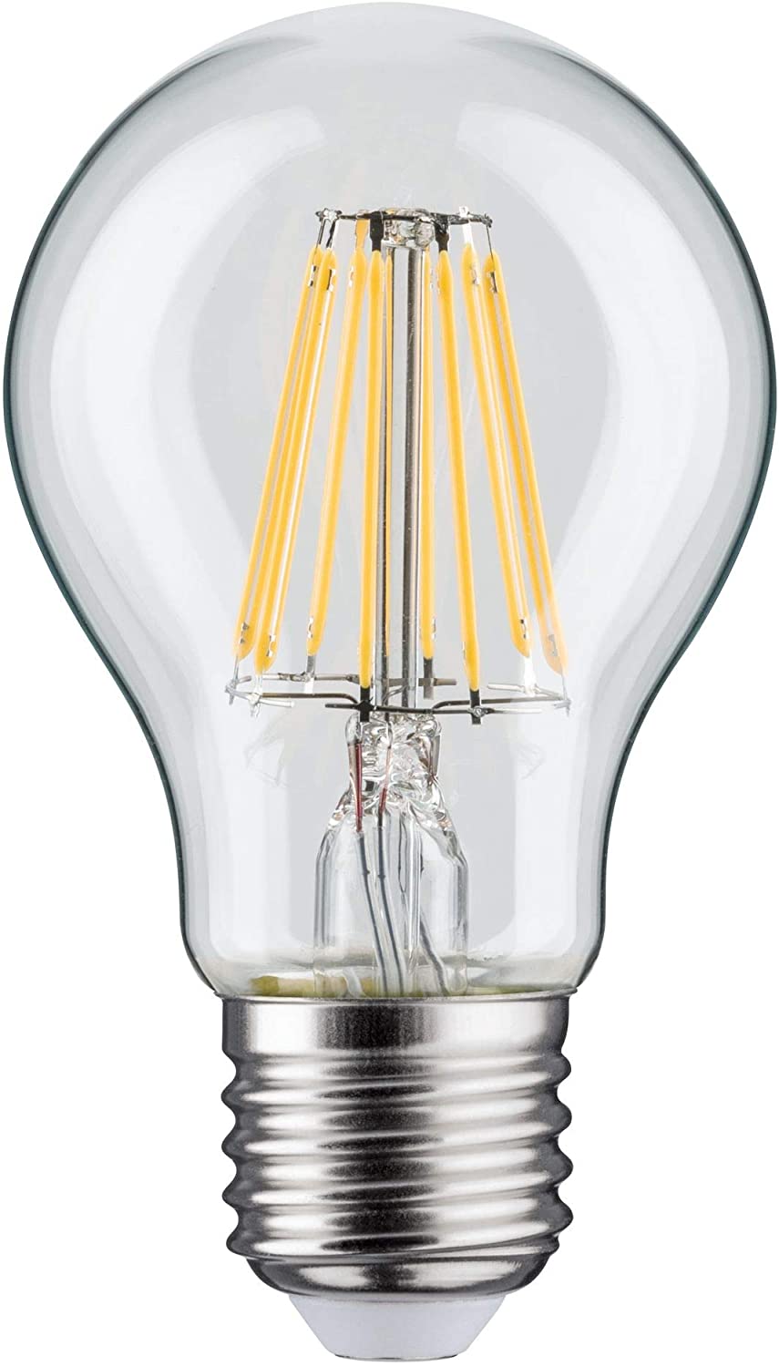 Paulmann 28423 LED Retro AGL Vintage Light Bulb 7.5 Watt General Use Dimmable Filament E27 Socket Filament Clear 2,700 K Warm White 806 Lumen