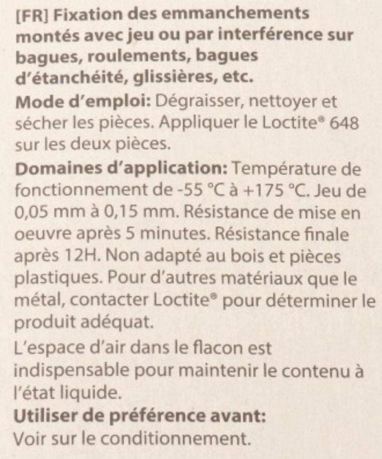Loctite 1831705 Retaining Compound-high Strength, 5ml - Image 2