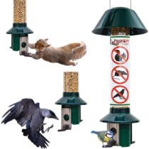 Squirrel Proof Wild Bird Feeder - Roamwild PestOff (Mixed Seed / Sunflower Heart Feeder)