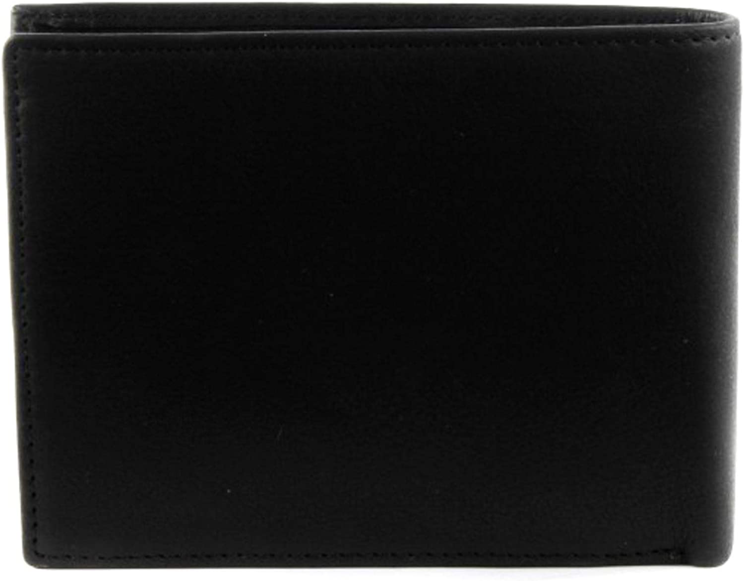 Tommy Hilfiger Men’s Johnson Wallet with Coin Pocket, Black (Black), One Size - Image 4