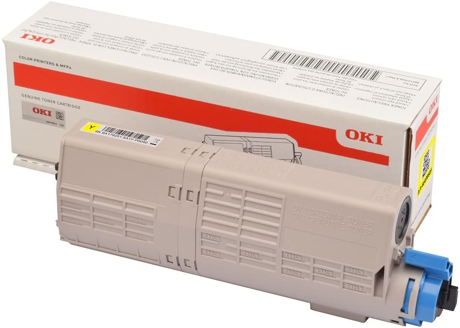 OKI 46490605 Toner Cartridge - Yellow, one Size