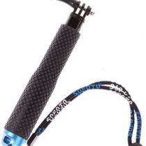 MyArmor Rubberized Aluminum Hand Grip Waterproof Selfie Stick Extendable (7-19 inch) Telescopic Handheld Pole Monopod for GoPro HD Hero 5/4/3+/3/2/1