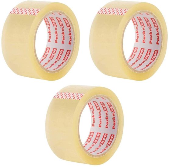 Packatape General Purpose Packaging Tape 3 Roll Clear 48mm x 66m