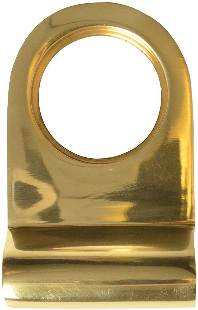 Merriway BH02580 Victorian Door Cylinder Pull - Polished Brass