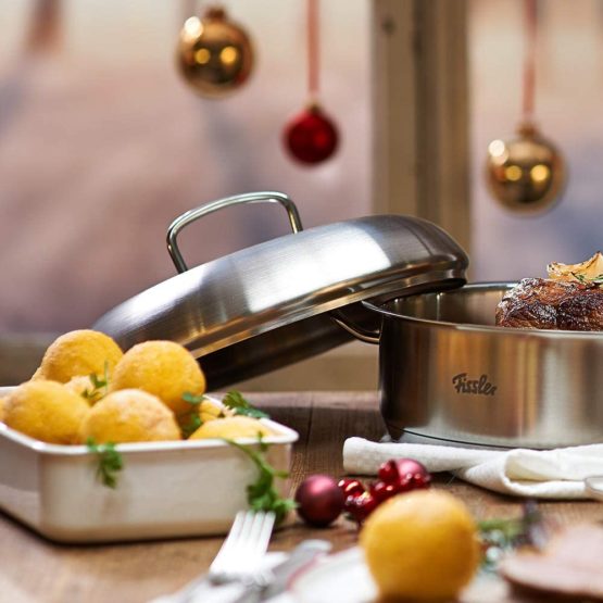 Fissler original-profi collection High-ceiling Lid 083-363-24-200/0, Lid For Pots & Pans Made Of Sturdy Stainless Steel, 24 cm Diameter - Image 4