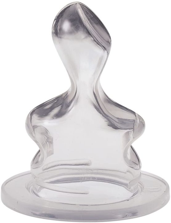nip Standard Anatomical Silicone Teat 0-6 Months Medium Milk