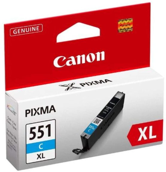 Canon Cli-551xl High Capacity Ink Cartridge - Blue - Image 2