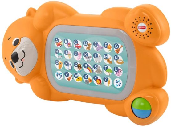 Fisher-Price Linkimals Lola la Lplus, Interactive Baby Learn Alphabet, Sounds and Lights, French Version, 9 Months and Above, GJB02 - Image 3