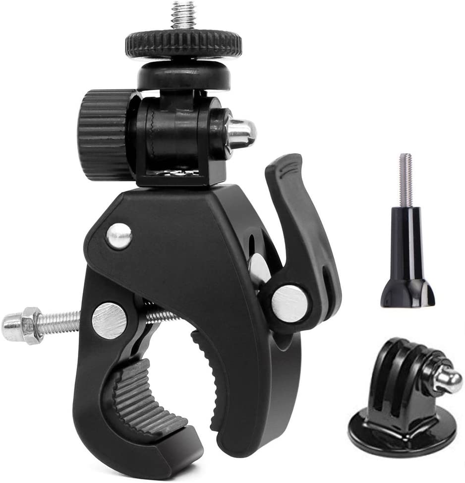 TEKCAM Action Camera Bike Mount,Bicycle Handlebar Mount for Action