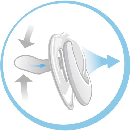 NUK Set of 4 Dummy Set, 2 x Happy Days Dummies & 2 x Fashion Dummies, 6