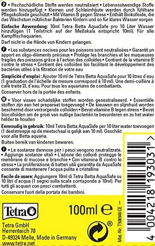 Tetra Betta AquaSafe 100 ml, multicoloured, 100 ml (Pack of 1) - Image 2