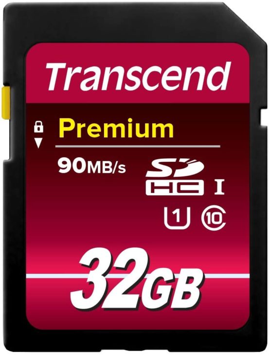 Transcend 32GB SDXC/SDHC Class 10 USH-I (Premium) Memory Card